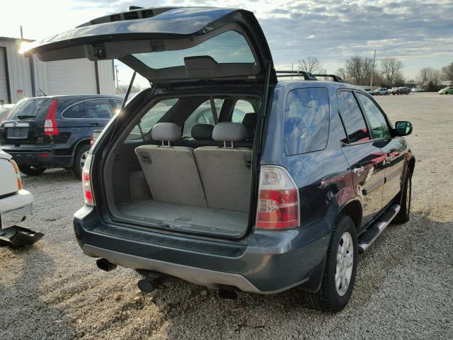 2HNYD18676H547741 - 2006 ACURA MDX TOURIN GRAY photo 4