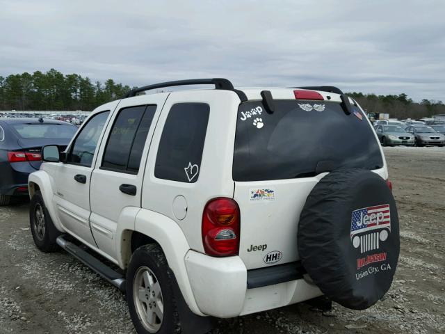 1J4GK58K14W160588 - 2004 JEEP LIBERTY LI WHITE photo 3