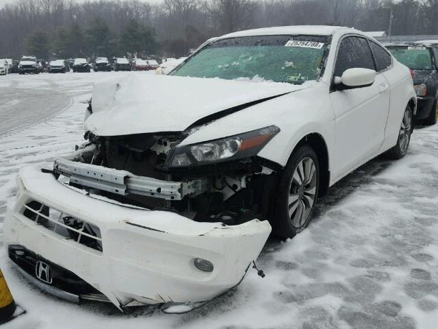 1HGCS1B80CA024251 - 2012 HONDA ACCORD EXL WHITE photo 2