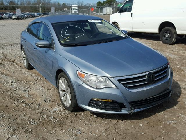 WVWML7AN6AE518405 - 2010 VOLKSWAGEN CC SPORT BLUE photo 1