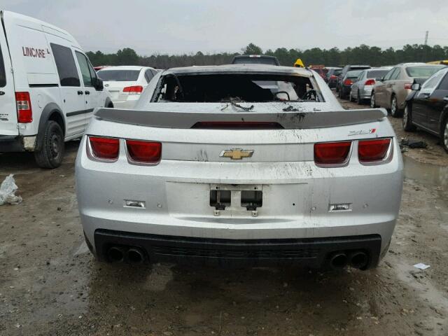 2G1FZ1EP8D9803803 - 2013 CHEVROLET CAMARO ZL1 SILVER photo 10