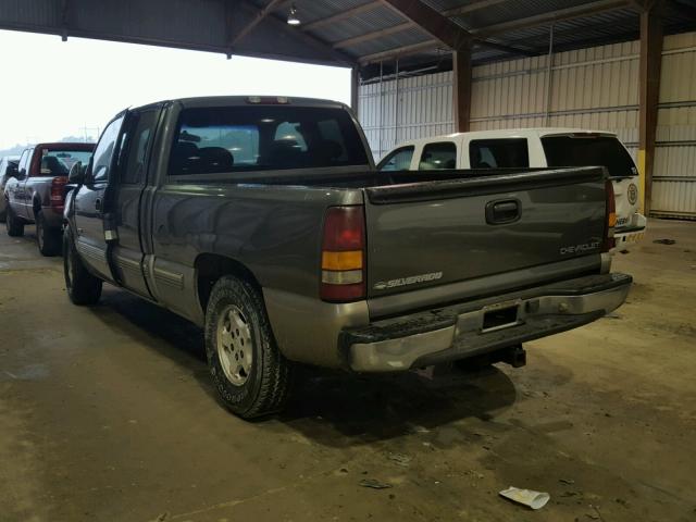 2GCEC19V021110507 - 2002 CHEVROLET SILVERADO GRAY photo 3