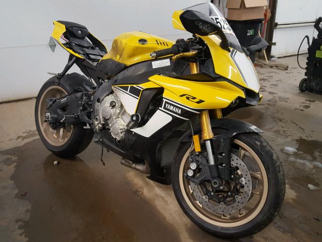 JYARN39EXGA002590 - 2016 YAMAHA YZFR1 YELLOW photo 1