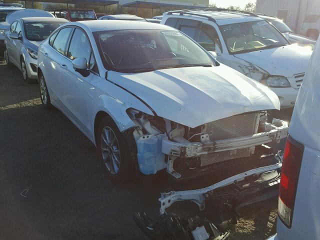 3FA6P0H77HR416605 - 2017 FORD FUSION SE WHITE photo 1