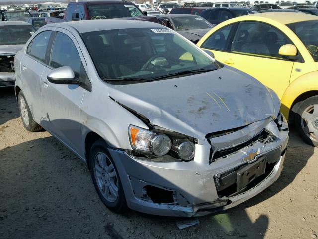 1G1JC5SH9D4239646 - 2013 CHEVROLET SONIC LT SILVER photo 1