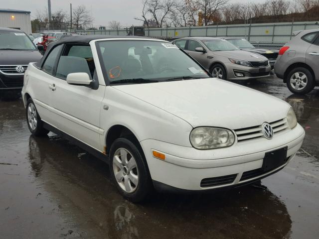 3VWDC21V71M810185 - 2001 VOLKSWAGEN CABRIO GLX 白色 照片 1