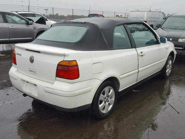 3VWDC21V71M810185 - 2001 VOLKSWAGEN CABRIO GLX 白色 照片 4