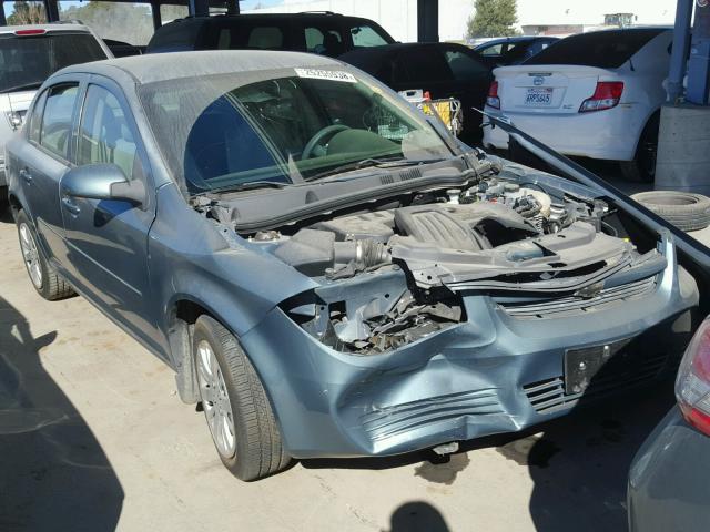 1G1AD5F54A7138442 - 2010 CHEVROLET COBALT 1LT TEAL photo 1