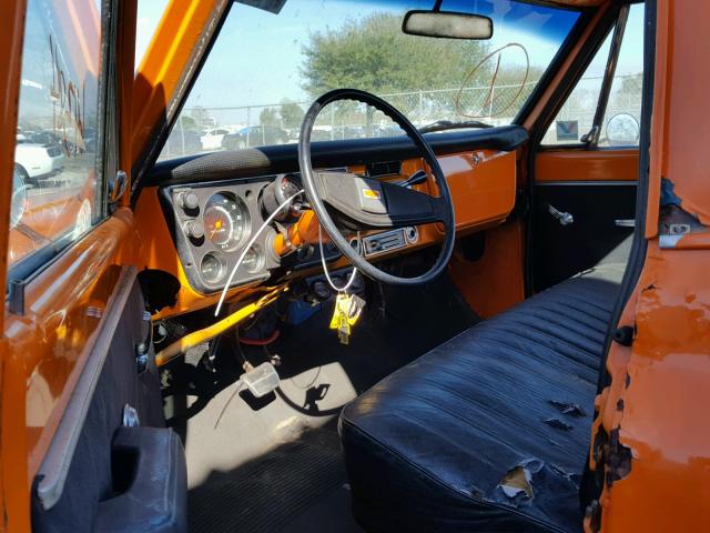 CE148S116903 - 1968 CHEVROLET C10 ORANGE photo 9