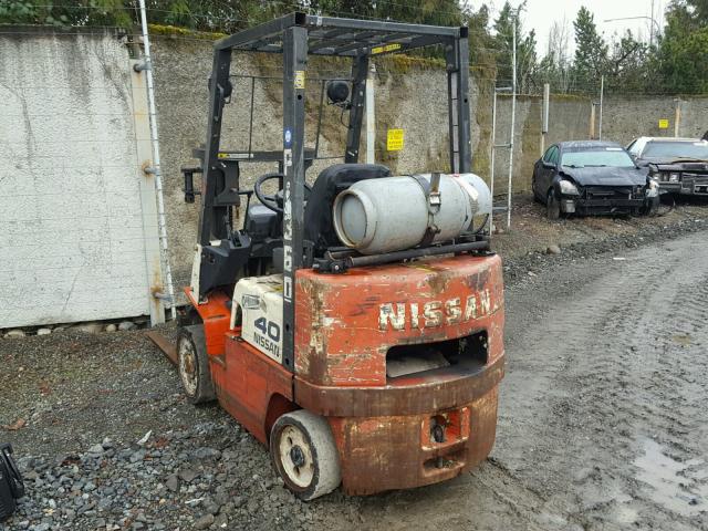 P1360 - 2003 NISSAN FORKLIFT TWO TONE photo 3