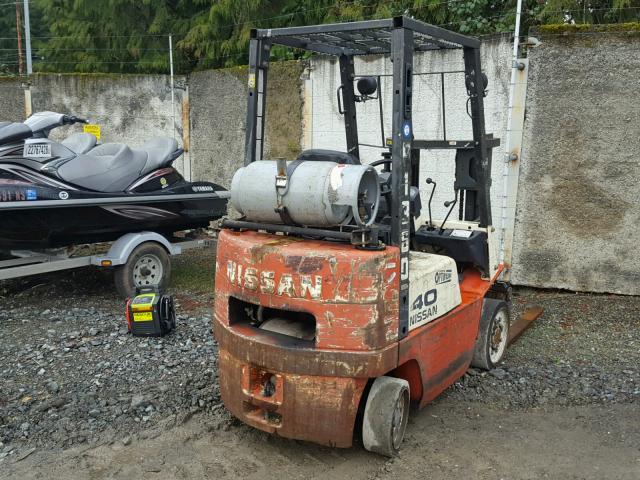 P1360 - 2003 NISSAN FORKLIFT TWO TONE photo 4