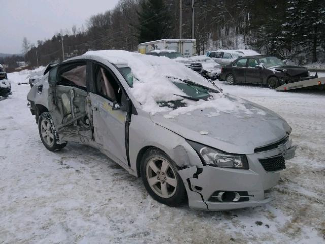 1G1PC5SB6E7228559 - 2014 CHEVROLET CRUZE LT SILVER photo 1