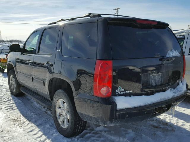 1GKS2CE03ER136577 - 2014 GMC YUKON SLT BLACK photo 3