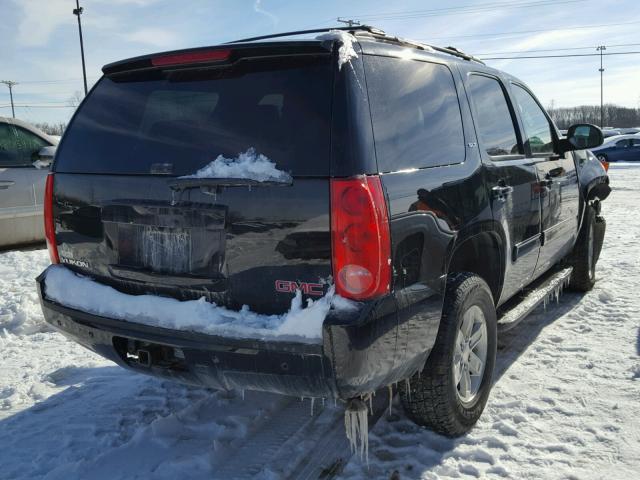 1GKS2CE03ER136577 - 2014 GMC YUKON SLT BLACK photo 4