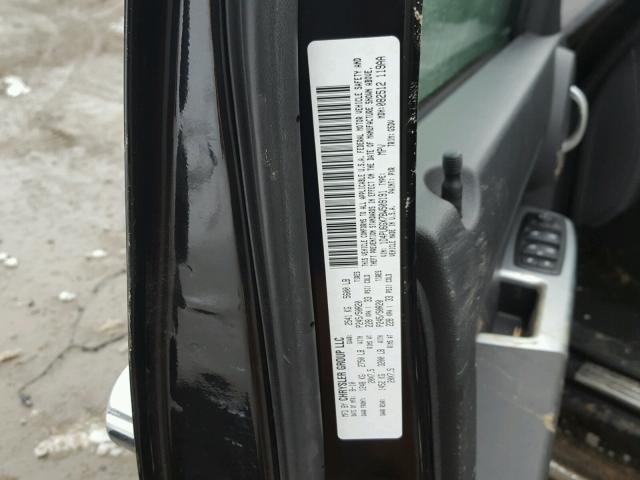 1D4PU6GX7BW509191 - 2011 DODGE NITRO DETO BLACK photo 10