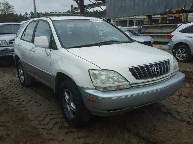 JTJGF10U710088971 - 2001 LEXUS RX 300 WHITE photo 1