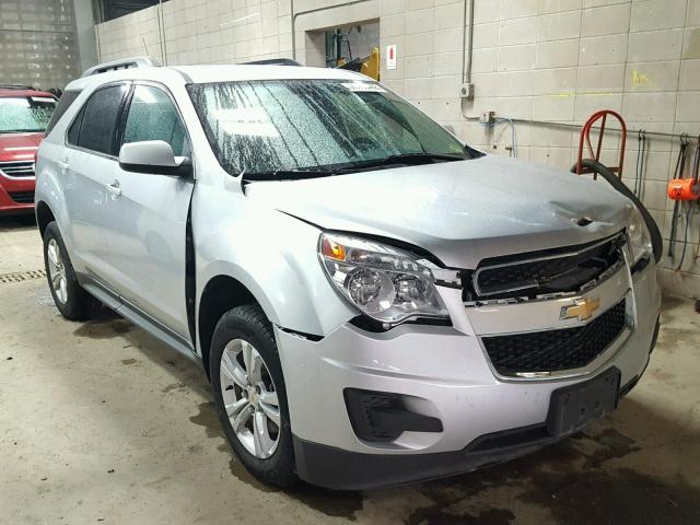 2GNALDEC1B1334820 - 2011 CHEVROLET EQUINOX LT SILVER photo 1