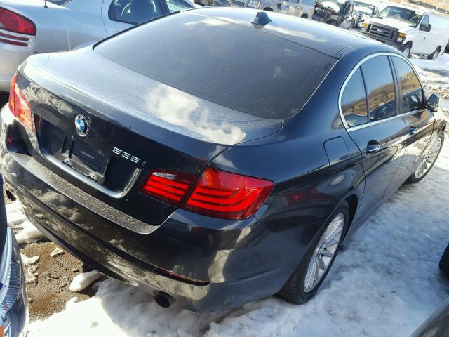 WBAFU7C56BC781443 - 2011 BMW 535 XI ნაცრისფერი ფოტო 4