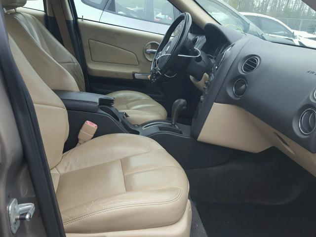2G2WR554771193680 - 2007 PONTIAC GRAND PRIX BROWN photo 5