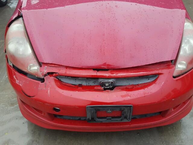 JHMGD38678S004610 - 2008 HONDA FIT SPORT RED photo 9