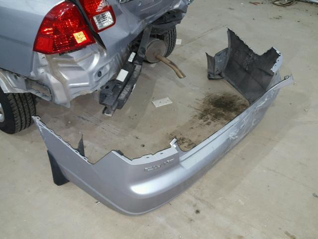 2HGES15143H524292 - 2003 HONDA CIVIC DX SILVER photo 9