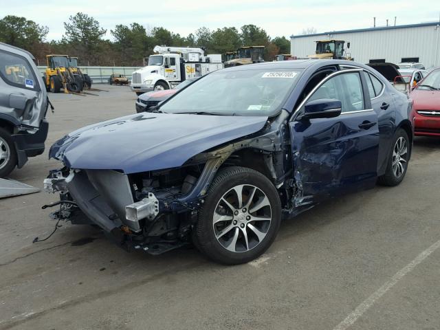 19UUB1F57FA026958 - 2015 ACURA TLX TECH 蓝色 照片 2