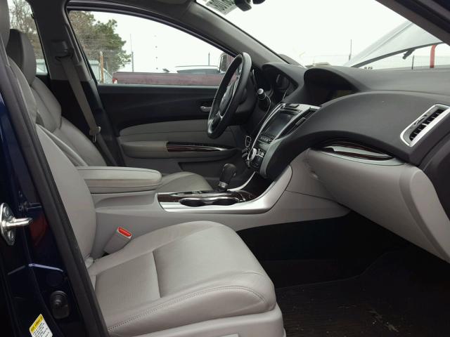 19UUB1F57FA026958 - 2015 ACURA TLX TECH 蓝色 照片 5