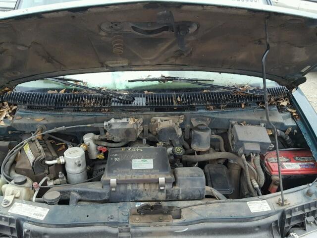 1GBDM19W0VB114115 - 1997 CHEVROLET ASTRO GREEN photo 7