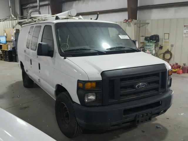 1FTNE24L19DA77960 - 2009 FORD ECONOLINE WHITE photo 1