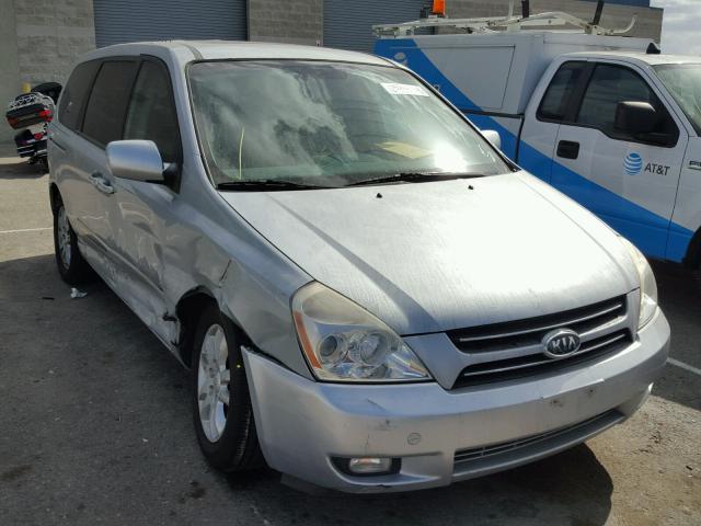 KNDMB233066072741 - 2006 KIA SEDONA EX SILVER photo 1