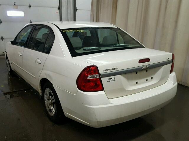 1G1ZS57F57F295699 - 2007 CHEVROLET MALIBU LS 白色 照片 3