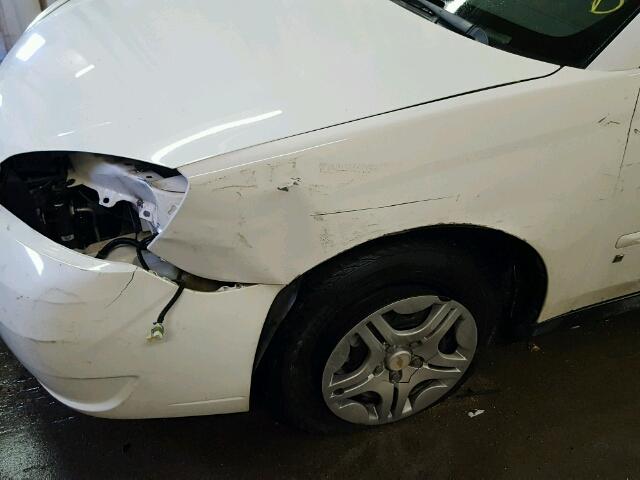 1G1ZS57F57F295699 - 2007 CHEVROLET MALIBU LS 白色 照片 9