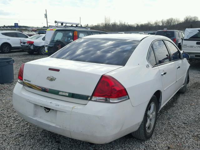 2G1WB55K169168118 - 2006 CHEVROLET IMPALA LS WHITE photo 4