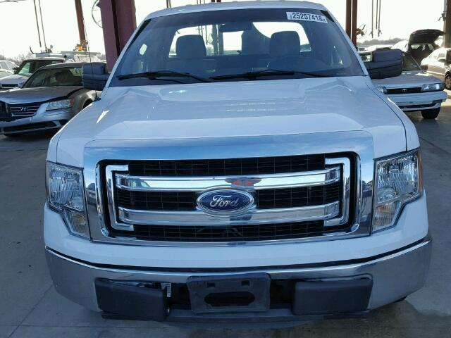 1FTNF1CF3EKE28067 - 2014 FORD F150 WHITE photo 7