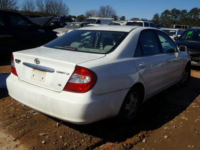 4T1BF32K43U047368 - 2003 TOYOTA CAMRY LE WHITE photo 4