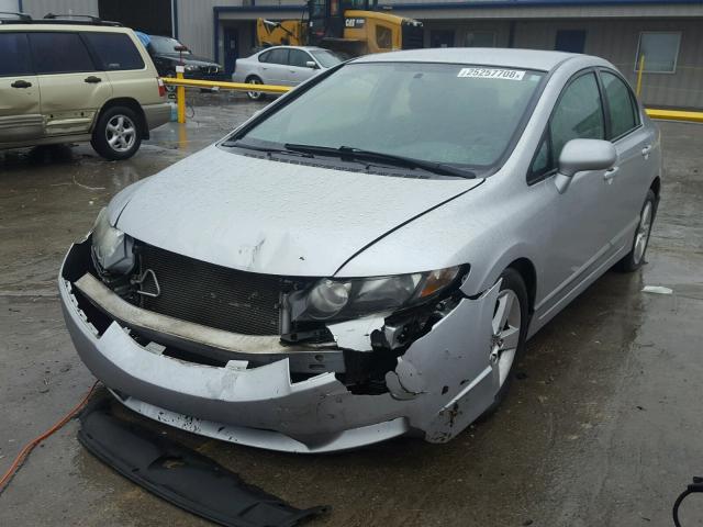 19XFA16619E005401 - 2009 HONDA CIVIC SILVER photo 2