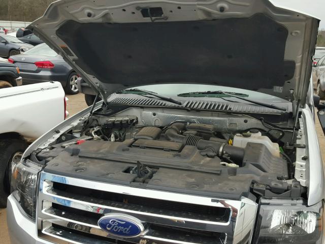 1FMJU1K55EEF64207 - 2014 FORD EXPEDITION SILVER photo 7