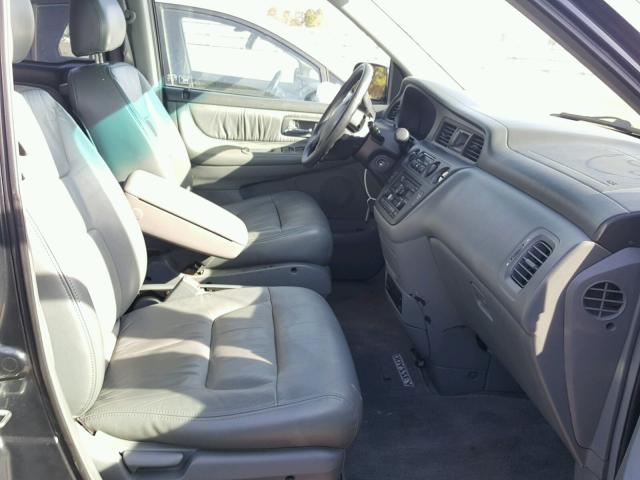 5FNRL18003B108472 - 2003 HONDA ODYSSEY EX GRAY photo 5