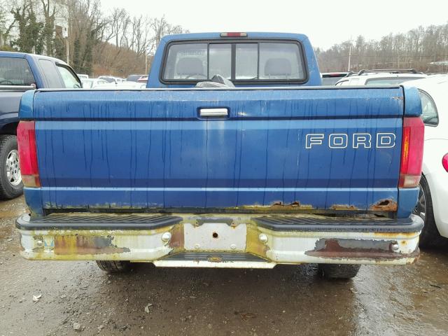 2FTHF26H4RCA44163 - 1994 FORD F250 BLUE photo 6