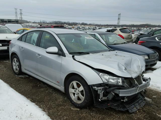 1G1PC5SB1D7261855 - 2013 CHEVROLET CRUZE LT SILVER photo 1