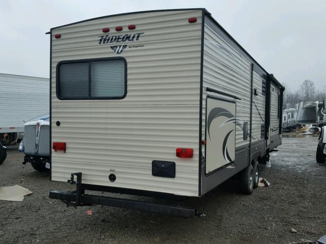 4YDT32B29H7202009 - 2017 KEYSTONE HIDEOUT TAN photo 4