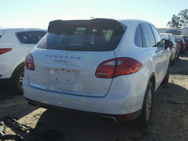 WP1AA2A2XELA04915 - 2014 PORSCHE CAYENNE WHITE photo 4