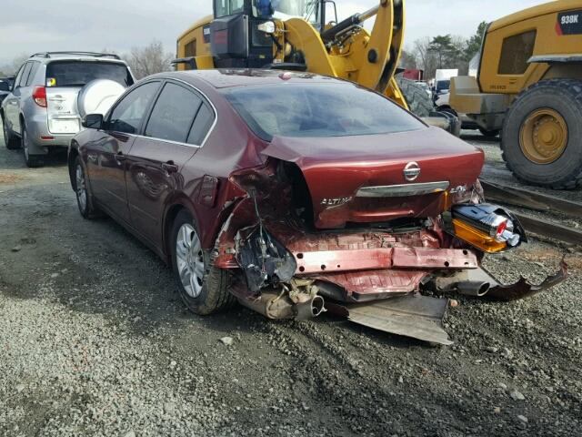 1N4AL2AP7BN515608 - 2011 NISSAN ALTIMA BAS BURGUNDY photo 3