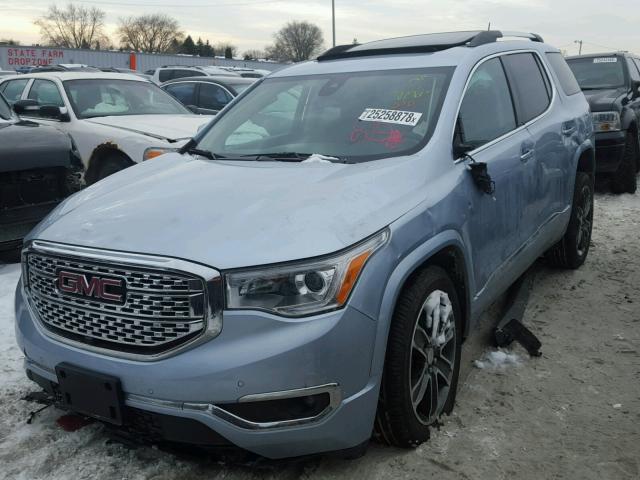 1GKKNXLS3HZ302295 - 2017 GMC ACADIA DEN BLUE photo 2