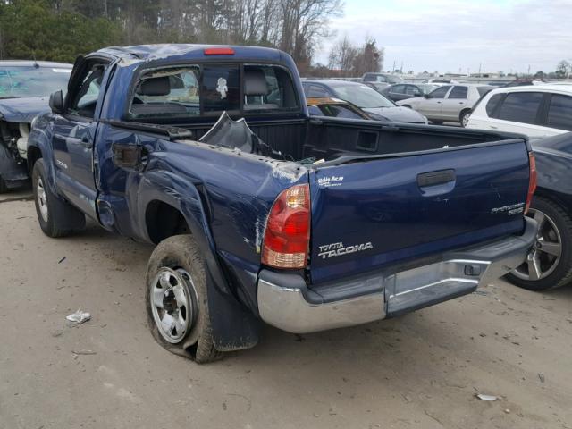 5TENX62N87Z350029 - 2007 TOYOTA TACOMA PRE BLUE photo 3