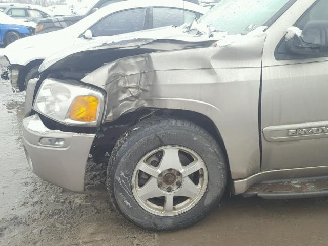 1GKET16S436197501 - 2003 GMC ENVOY XL GOLD photo 9