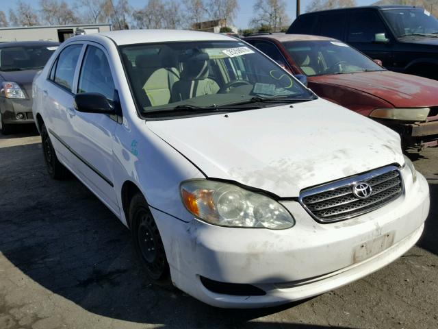 1NXBR32E47Z823912 - 2007 TOYOTA COROLLA SE WHITE photo 1