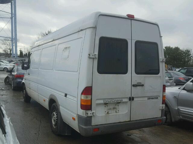 WD0PD744X65946392 - 2006 DODGE SPRINTER 2 WHITE photo 3