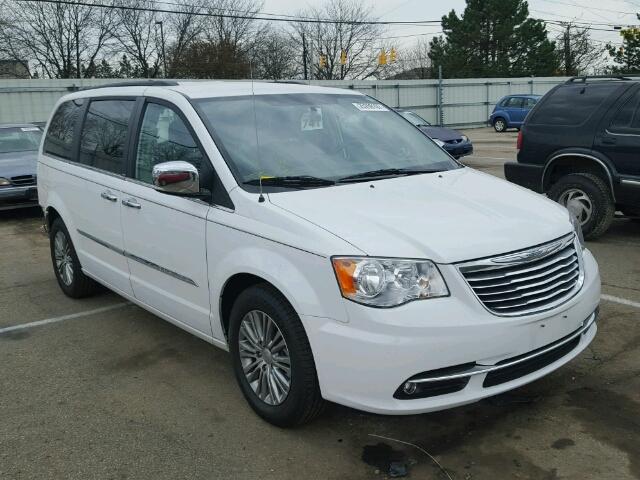 2C4RC1CG6DR815764 - 2013 CHRYSLER TOWN & COU WHITE photo 1