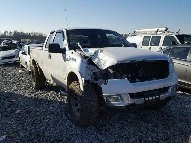 1FTPX14515FA70553 - 2005 FORD F150 WHITE photo 1